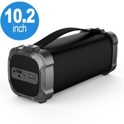 Loud Cool Style Portable Wireless Bluetooth Speaker with Handle F51 (Black)